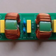 1 шт. двухступенчатый 10A фильтр EMI фильтр питания фильтр шума AC DC