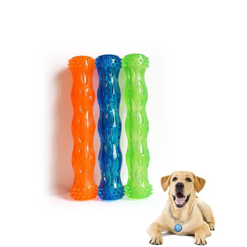 Adeeing Pet Dog Bite Resistant Dog Chew Stick with Sound Nontoxic Toy