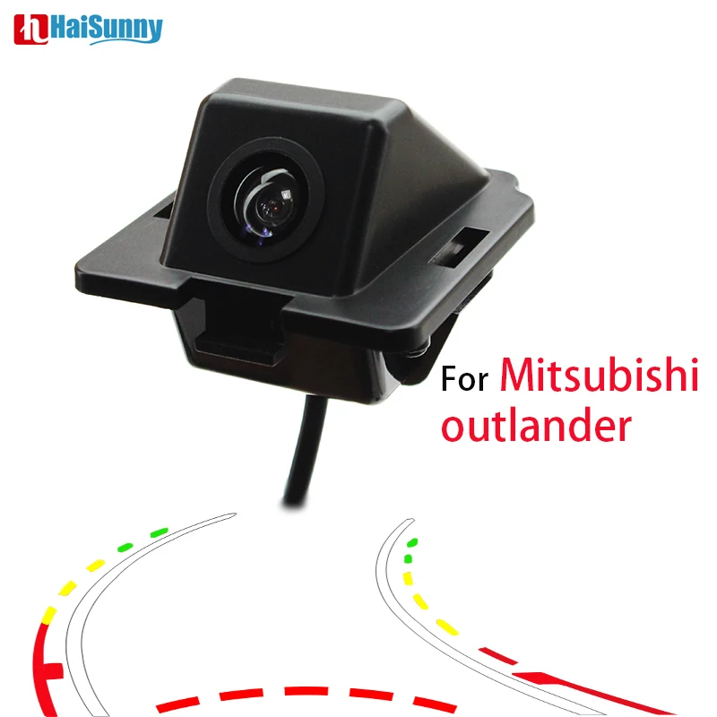 

Car Reverse Rear View Backup Parking Camera Dynamic Guiding Line For Mitsubishi Outlander 2007-2015