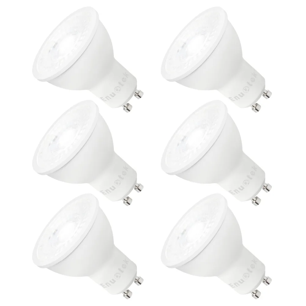 

Dimmable GU10 LED Spot Light Bulbs 7W 650Lm Cool White 5000K for LED Track Lamp and Downlights AC185~265V Replace Halogen Lamp