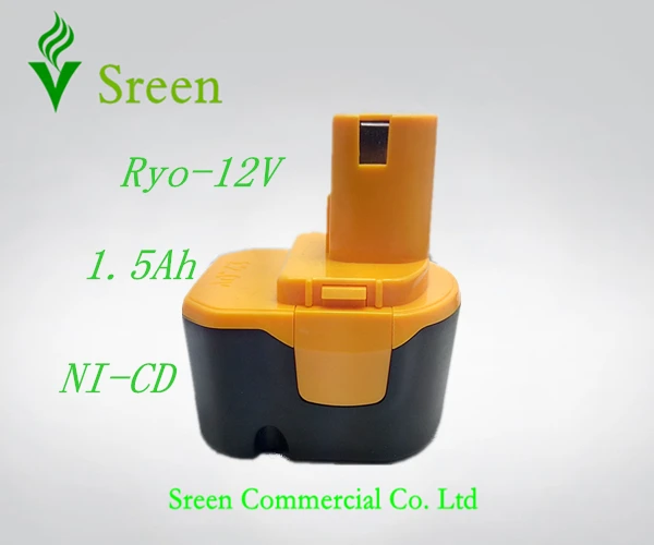 

New 12V NI-CD 1500mAh Replacement Power Tool Battery for Ryobi 1400652 1400670 BPP-1217 CCD1201 CHD1201 CMI-1202 RY1201 TDS4000
