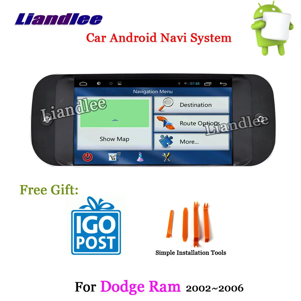 Liandlee автомобильная система Android для Dodge Stratus 2001~ 2006 Радио Стерео Carplay Wifi gps Navi Карта Навигация HD экран мультимедиа - Цвет: Standard
