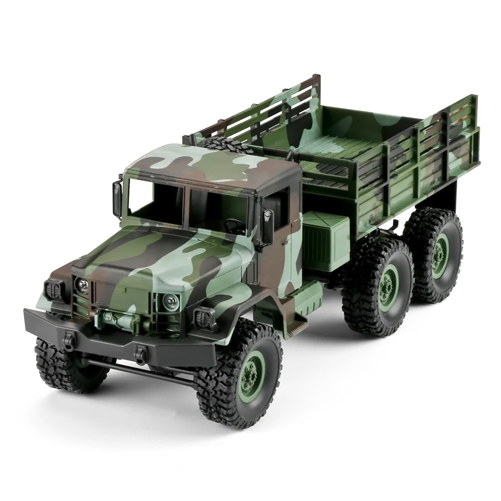 

Four Channel Gift RC Trucks Off-road Vehicle Remote Control Simulation LED Lights Shockproof Children Toy Model Kids Camoufl