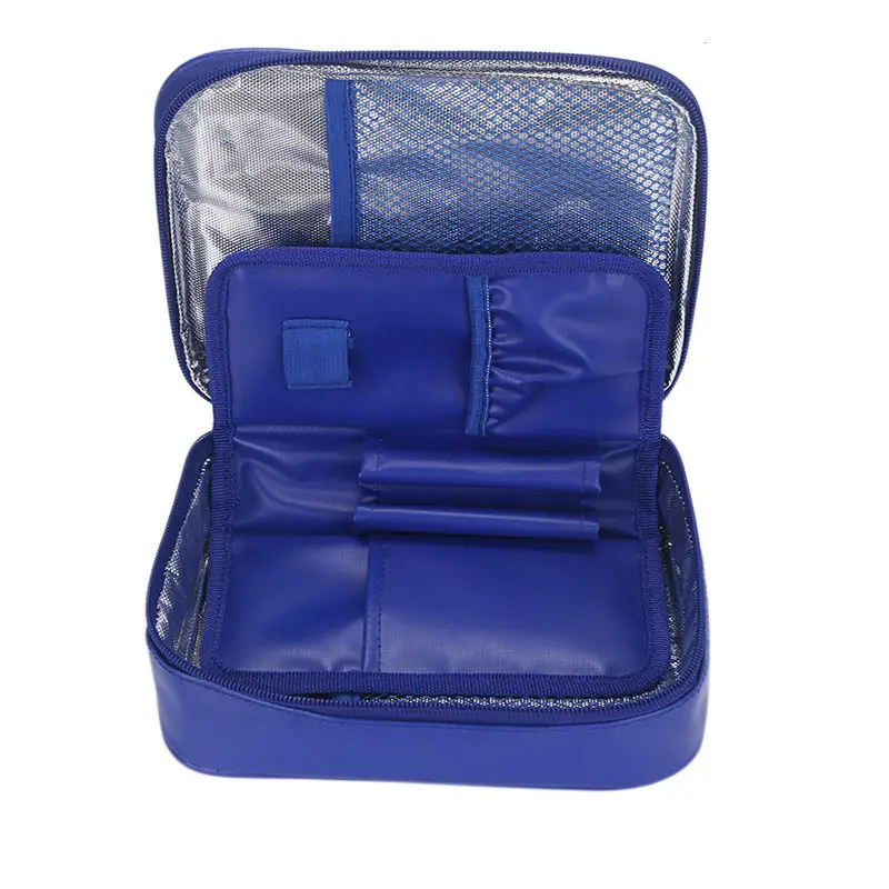 mega Insulin Cooler box Middle-sized bag Portable Insulated Diabetic Insulin Travel Case Nylon Fabric Aluminum Foil ice bag 3