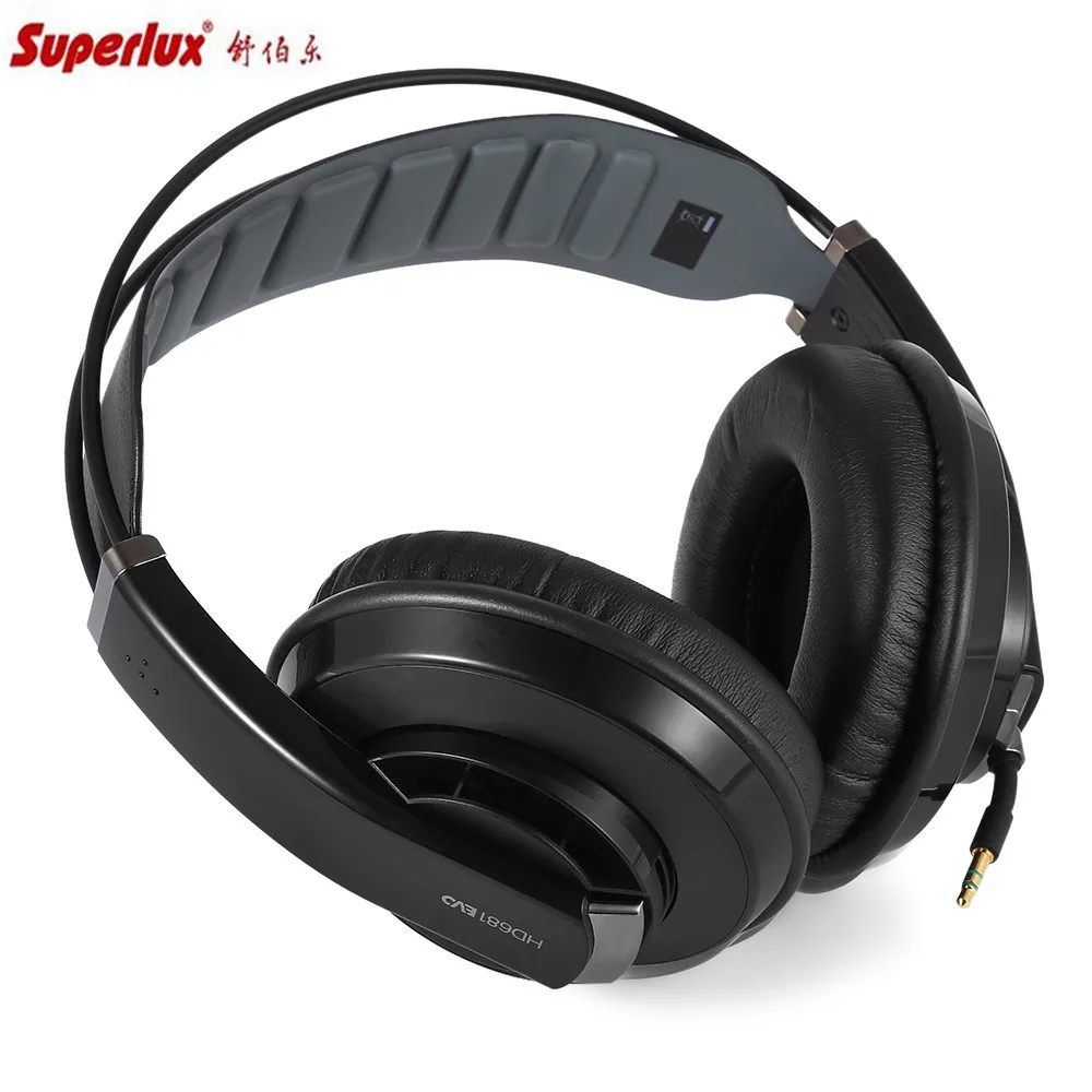 Superlux наушники HD681EVO динамические полуоткрытые для мониторинга звука Съемная