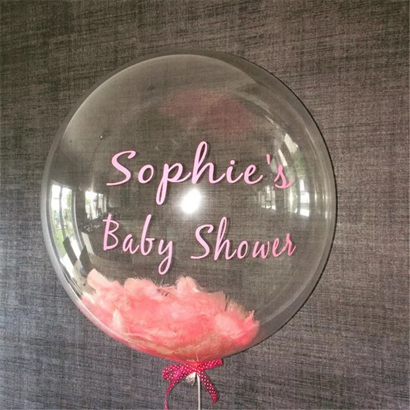 

10pcs 18inch No wrinkles Clear Transparent DIY Helium Ballons Globos Birthday Wedding Party Decor Supplies Bubble Balloon Gifts