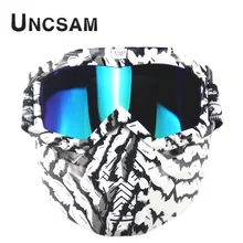 

E Water transfer new retro mask goggles Off-road helmet goggles Outdoor sports motorcycle goggles