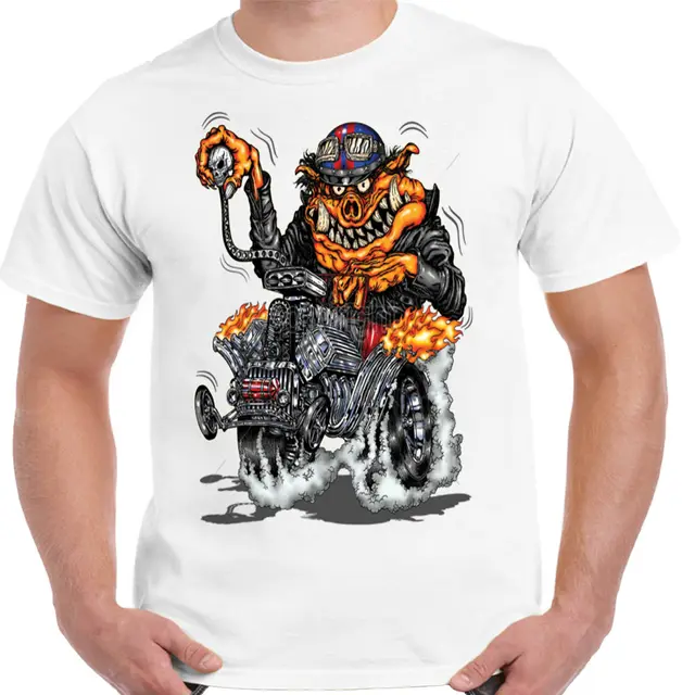 Mens Hotrod 58 T Shirt Hot Rat Rod American Classic Vintage Car Garage Custom 95