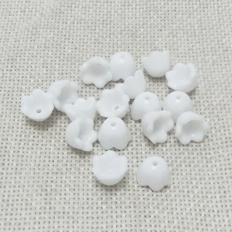 200 шт цветок бусины крышки Кисточкой Шнур концы серьги найти ожерелье изготовление матовая распорка соединитель застежка Топ ювелирные изделия ручной работы