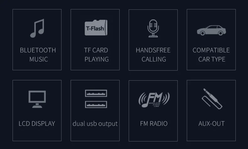 ALLSOME Bluetooth fm-передатчик беспроводной автомобильный fm-модулятор Автомобильный MP3-плеер автомобильный комплект громкой связи Bluetooth автомобильное зарядное устройство ЖК-дисплей