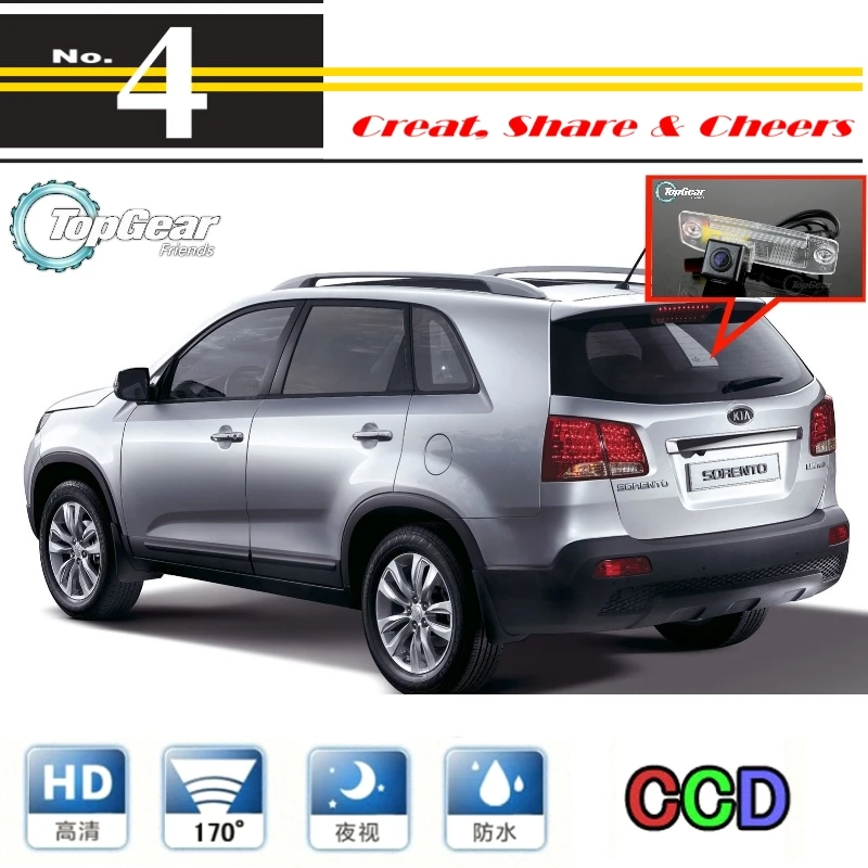 

Car Camera For KIA Sorento R / NAZA Sorento XM MK2 2007~2015 High Quality Rear View Back Up Camera For PAL / NTSC /Function CCD