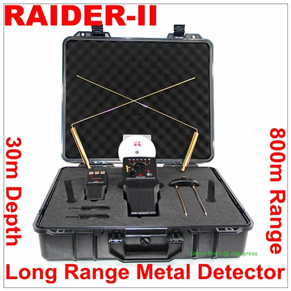 

New Arrival RAIDER-II Long Range Underground Metal Detector Remote Sensing Metal Detector 30M Dection For GOLD/SILVER/DIAMOND