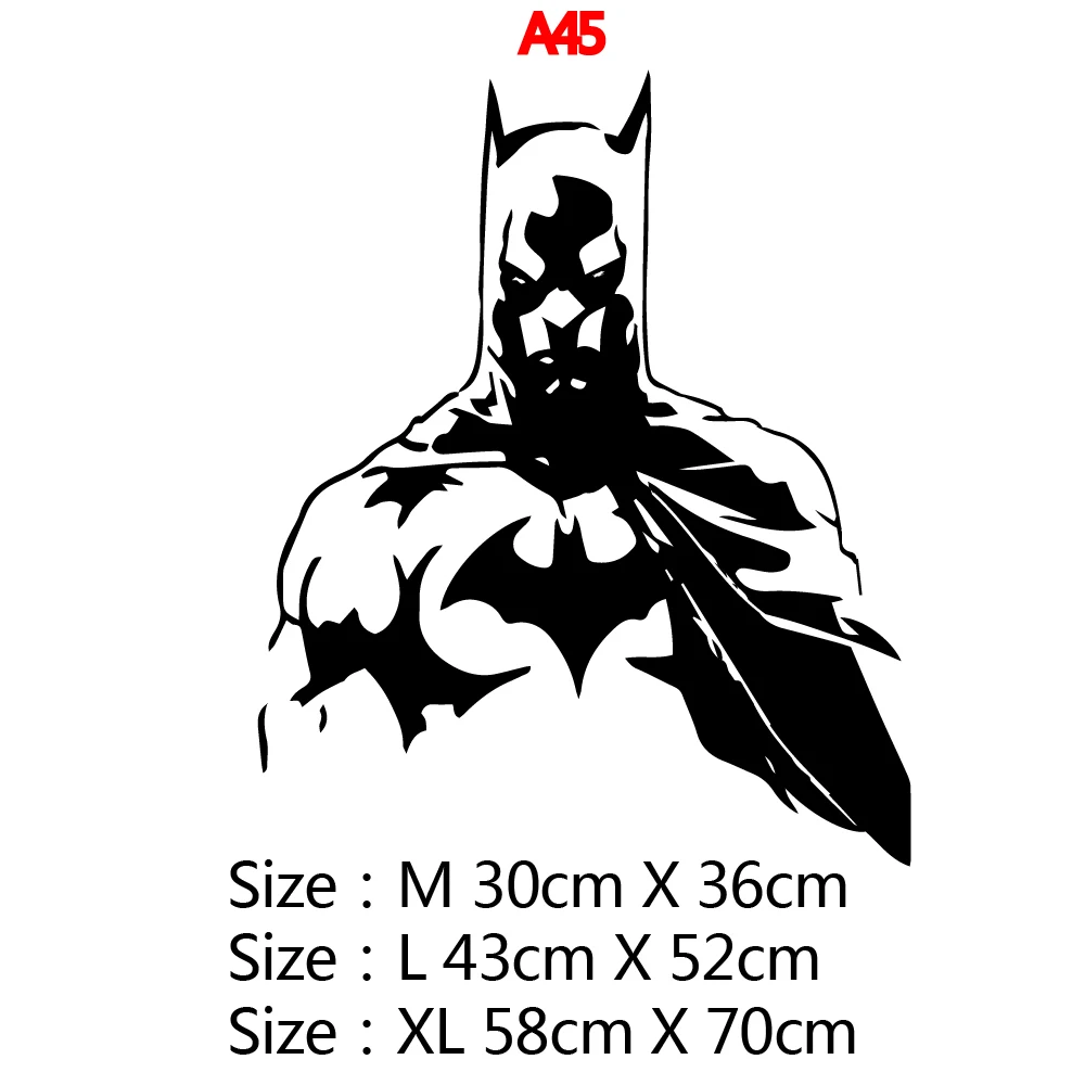 Vinyl Batman Wall Stickers Wall Decor For Kids Room Decoration Removable Wall Decals Sticker Murals wallsticker