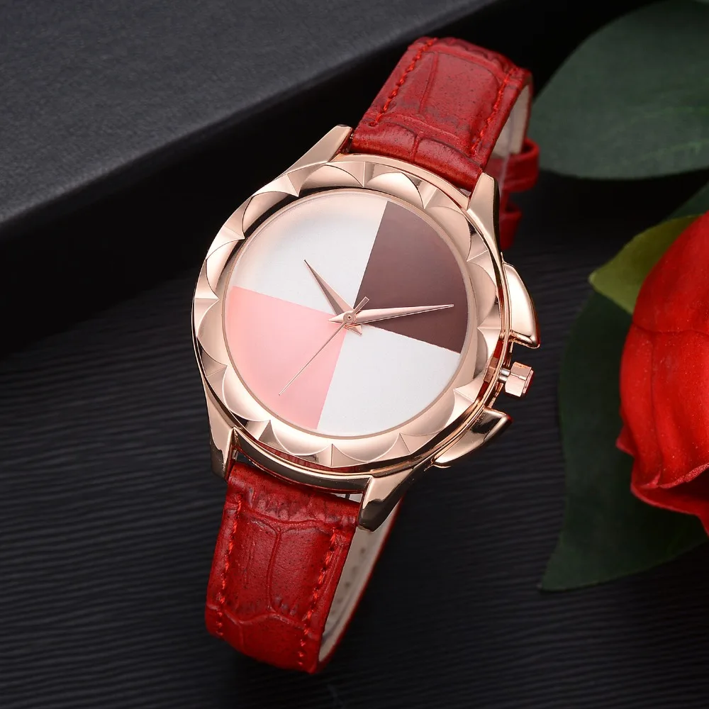 

Luxury/Fashion Brand Women Watches PU/Leather Ladies Wristwatches Simple Quartz Female Watch Waterproof Clock Reloj Mujer 2019