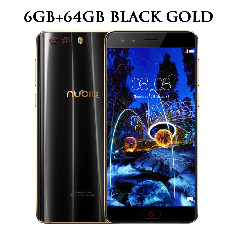Глобальная прошивка ZTE Nubia Z17 miniS 6 ГБ ОЗУ/64 Гб ПЗУ мобильный телефон двойная
