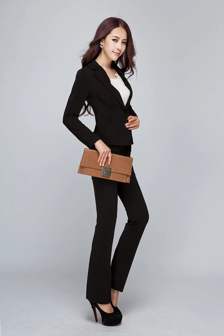 Women's Career Blazer Pants Suits , Spring New Fashionable style office