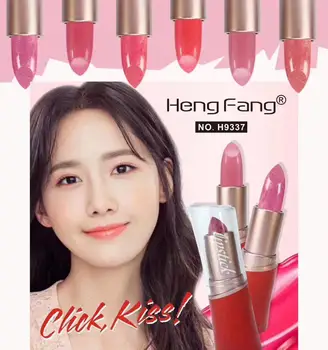 

Hengfang 12 sticks hard box lipstick moisturizes, moistens and shows color for a long time 9337