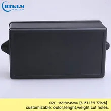 ABS пластиковый проект коробка настенное крепление распределительная коробка корпуса для электрооборудования для распределетильный блок для электроники инструментальный корпус 8 шт 155*80*45 мм