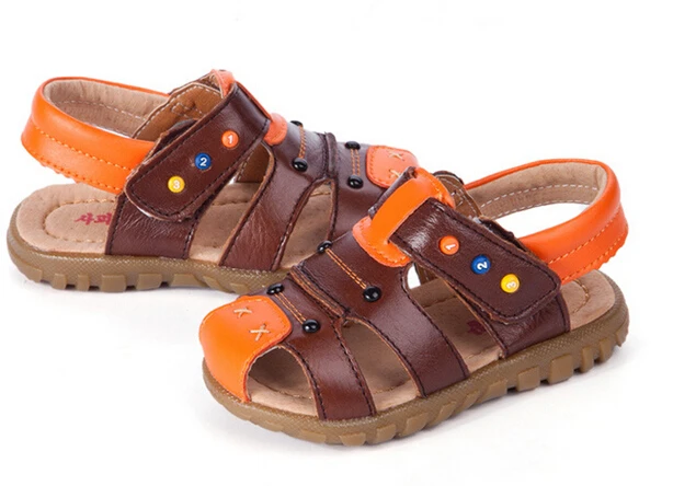 WEONEDREAM/Новые 4 вида конструкций кожаные сандалии для мальчика обувь для маленьких мальчиков летние ботинки для малышей пляжные сандалии на мягкой подошве размер 21-30