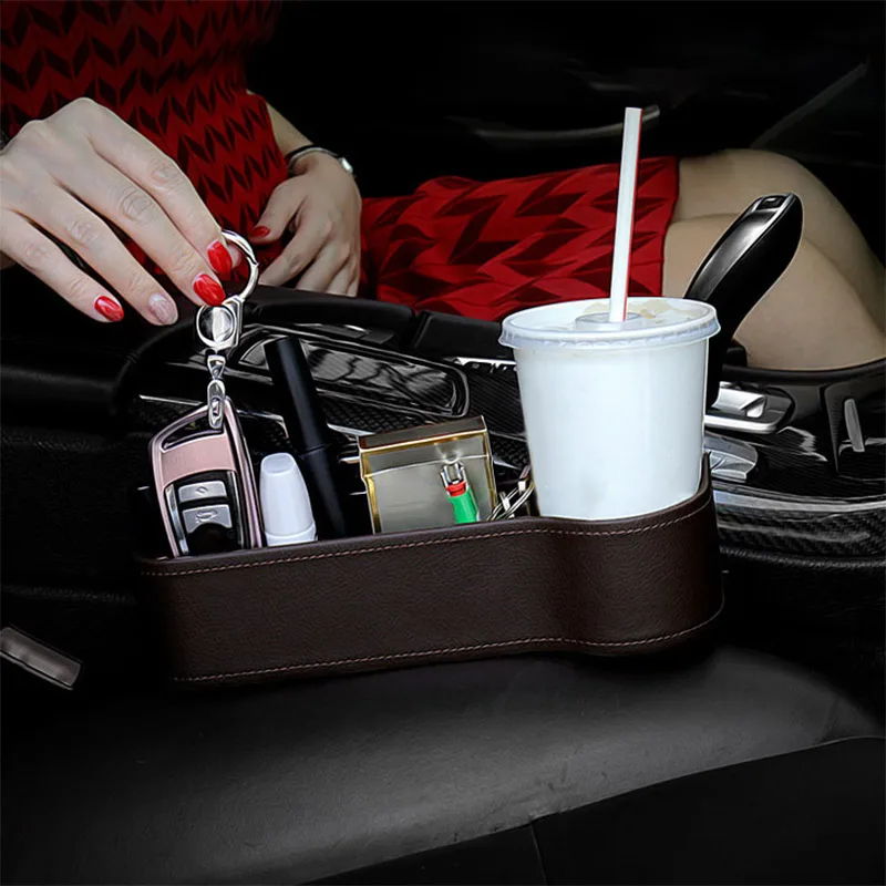 Автомобильное сиденье щелевая карманы автомобильное сиденье Органайзер автомобильное сиденье карман зазор ящик для хранения бумажника