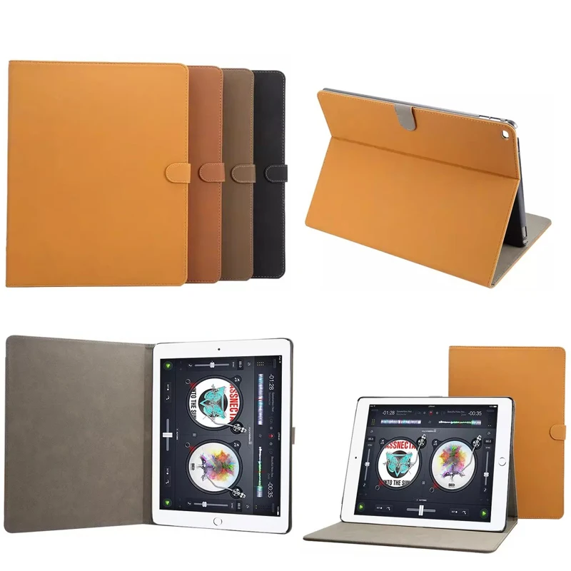 

Case For Apple Ipad Pro 12.9 Cover Drop resistance Luxury High Quality PU Leather Folding Folio Cases For Apple Ipad Pro 12.9
