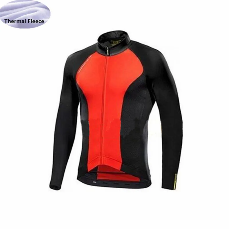 

Winter Thermal Fleece Cycling Jerseys Long Sleeve Ropa Ciclismo 2019 Men's triathlon Cycling Clothing maillot ciclismo