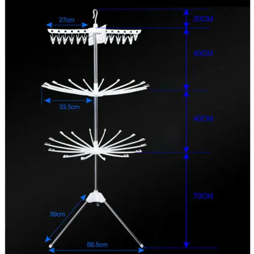 Складная переносная стойка для белья, сушилка для белья, 2 уровня, штатив, вешалка для одежды, сушилка, держатель для полотенец