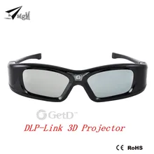 Универсальный Активный затвор 3D очки перезаряжаемый DLP проектор 96-144Hz для acer BenQ XGIMI все DLP домашний кинотеатр