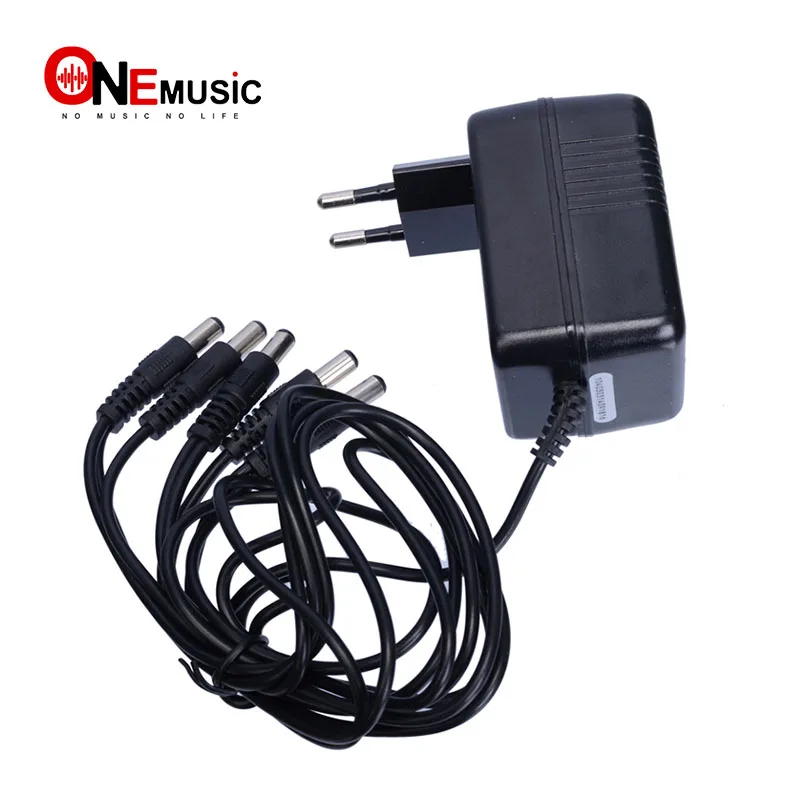 

AC Power Supply for Biyang Guitar Pedal 240V EU plug Power Adapter DC 9V 5 way out