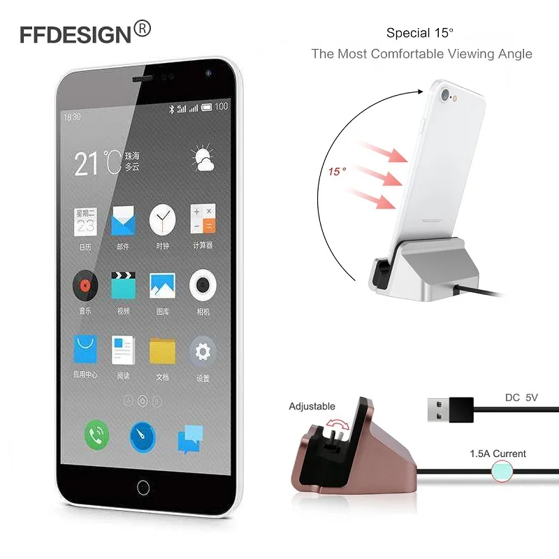 Док-станция для зарядного устройства Meizu M6 M3 M5 Note M6s M5s M5c Pro 7 U10 U20 зарядная