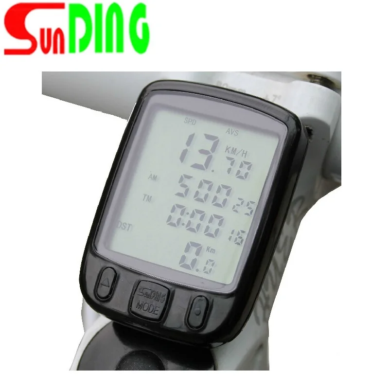 Sunding Bicycle Computer Bike Wired Stopwatch MTB Road Cycling