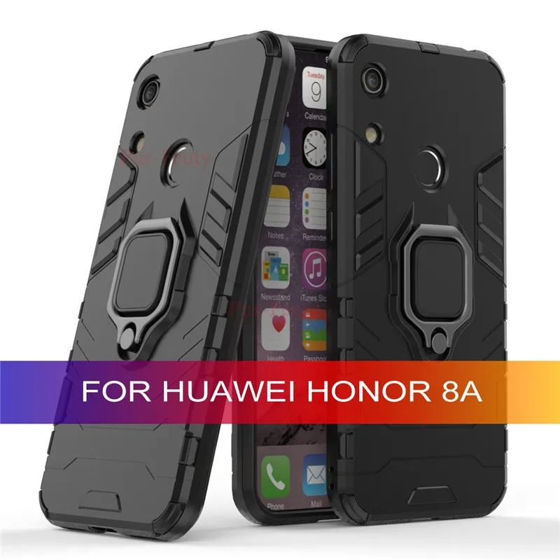 Чехол для huawei Honor 8A JAT L29 LX3 LX1 Play 8A противоударный 360 Защитный черный красный Honor A8 JAT-L29 JAT-LX3 JAT-LX1