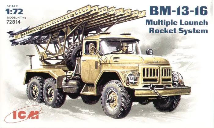 

1:72 Soviet Katyusha Rocket Launch BM-13-16 Car Model Military Model