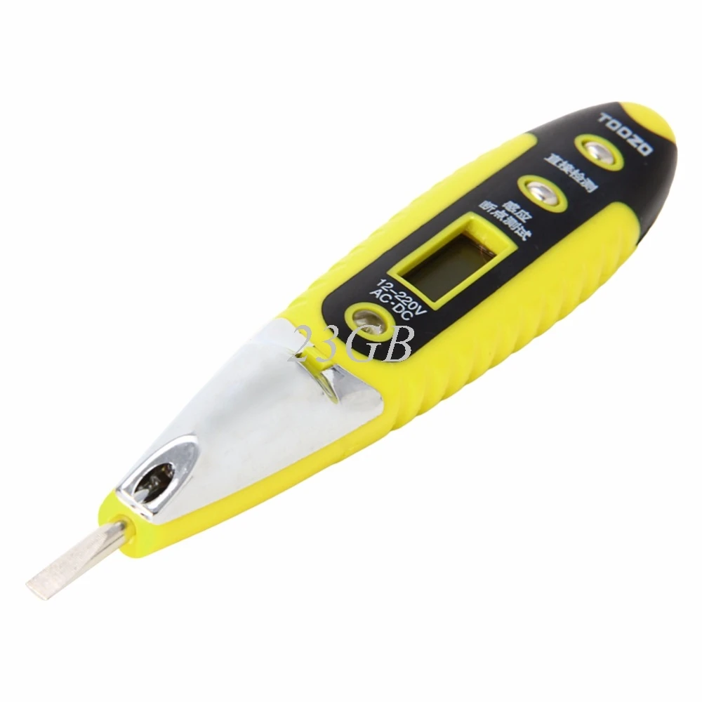 

2017 NEW 12-220V AC DC Multifunction Digital Test Pencil LED Electonic Sensor Tester APR20_17