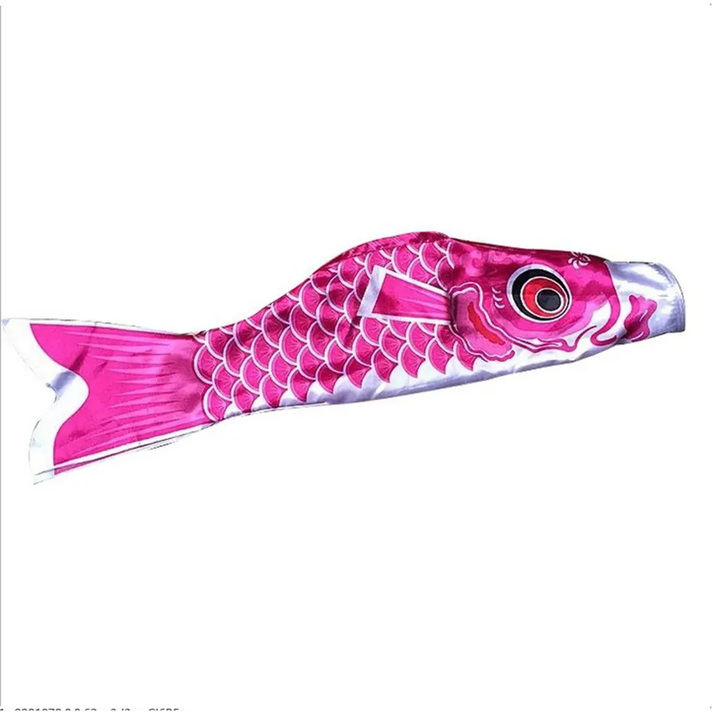 55 см Koi Nobori водонепроницаемый японский Карп Windsock стример висит красочные рыбы Декор с флагами кайт Koinobori для детей