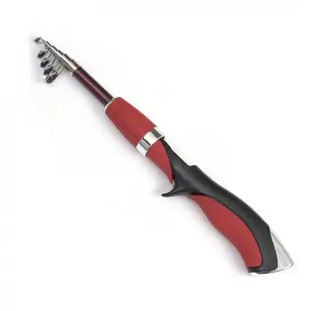 

Portable 1.4M Ultralight Glass Fibre Telescopic Ice Fishing Rods Travel Sea Rock Casting Rod