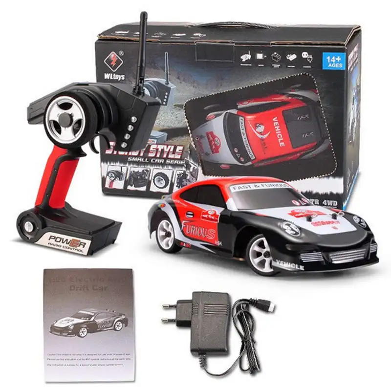 RC WLtoys K969 1:28 Дрифт Автомобиль 2,4 г ARR PNP RTR 4WD с бесщеточная модернизация Леопард хобби 1625 мотор QuicRun 30A ESC