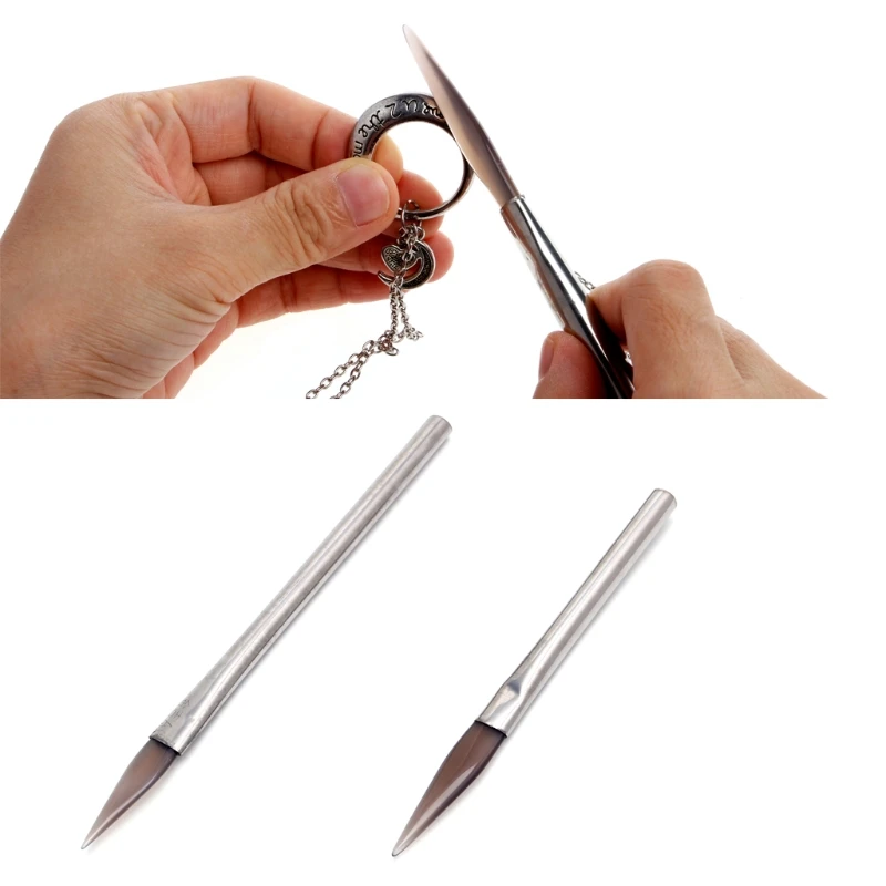 Sword Tipped Agate Stone Burnisher Burnishing Jewelry Making Tool With