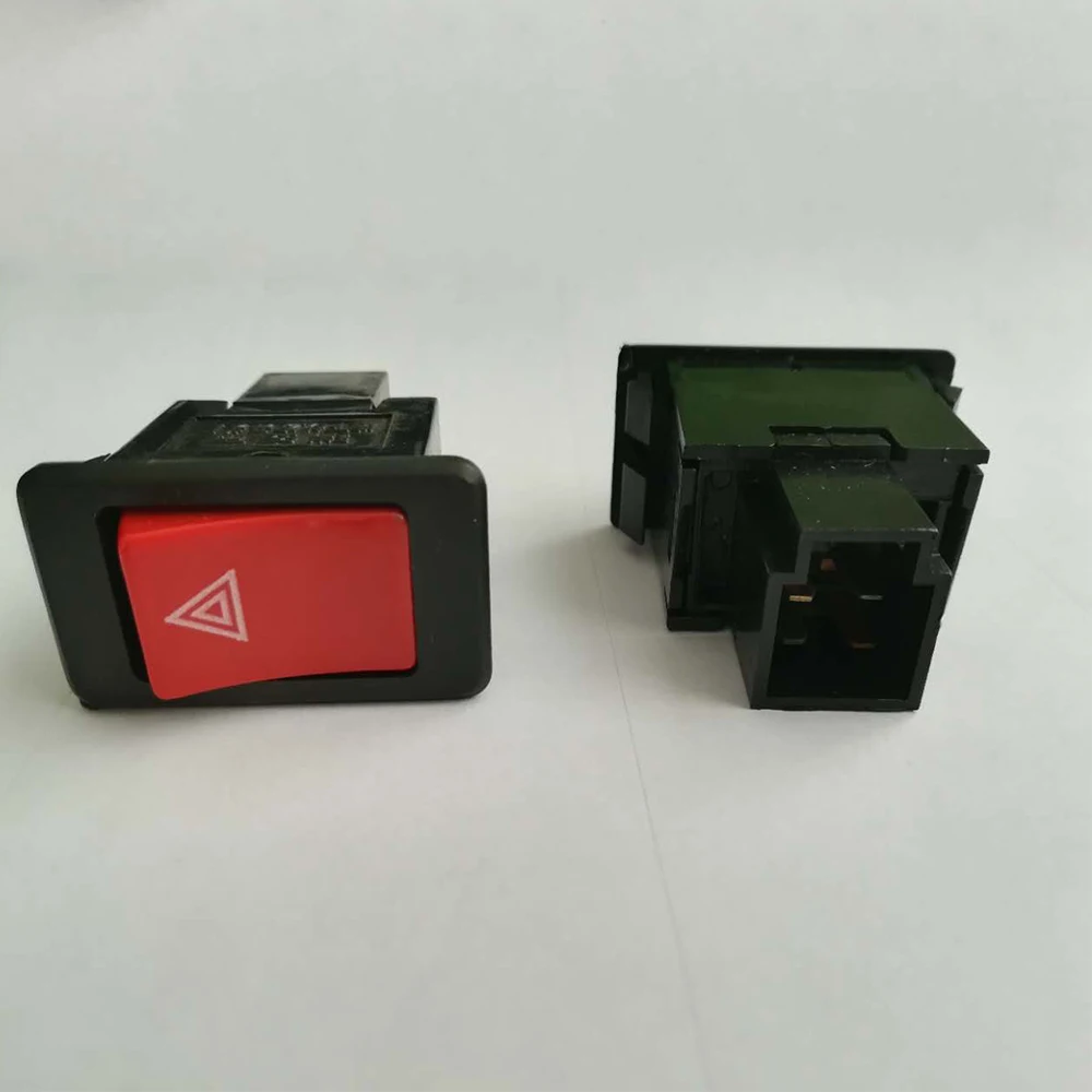 Alarm Switch+Horn Switch 4 Pins Rocker 39x23x39MM for Car Modification Socket optional | Автомобили и мотоциклы