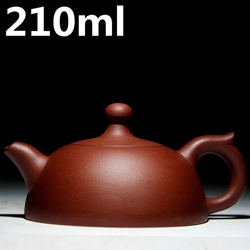 

Chinese Purple Clay Teapots 210ml Authentic YiXing Tea Set ZiSha Ceramic Clay Teapot Kettle Handmade Gong Fu Tea Pot Gift Box