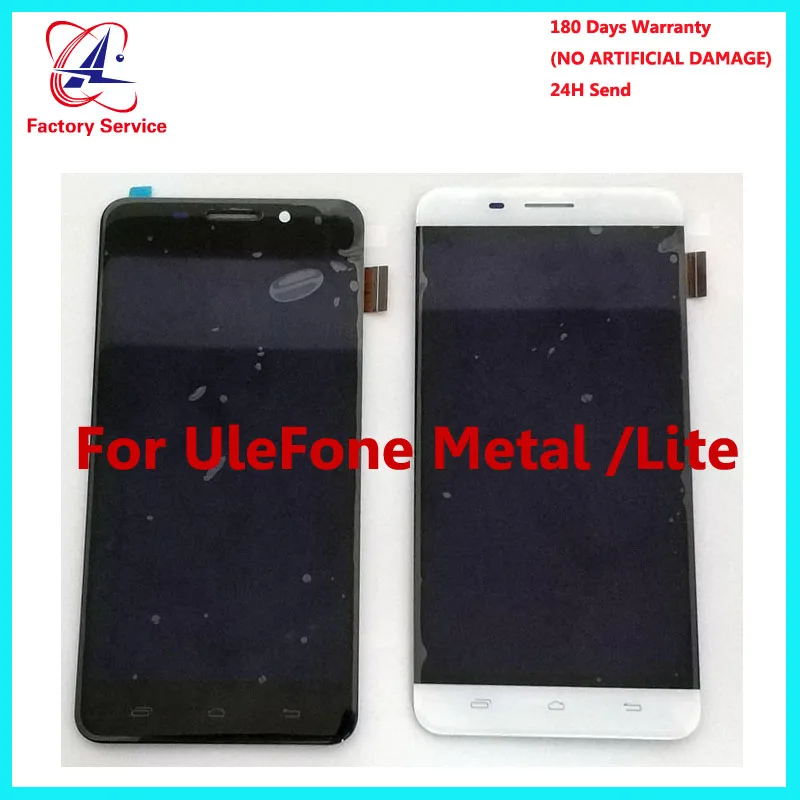 

For 100% Original Ulefone Metal CD Display+Touch Screen Panel Digital Replacement Parts Assembly 5.0" For Ulefone Metal Lite