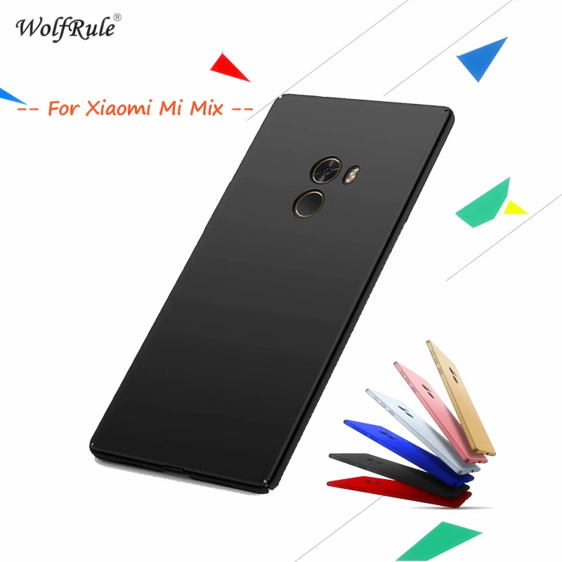

WolfRule sFor Cover Xiaomi Mi Mix Case Shockproof Ultra-thin smooth PC Phone Case For Xiaomi Mi Mix Cover Fundas Mimix 6.4''