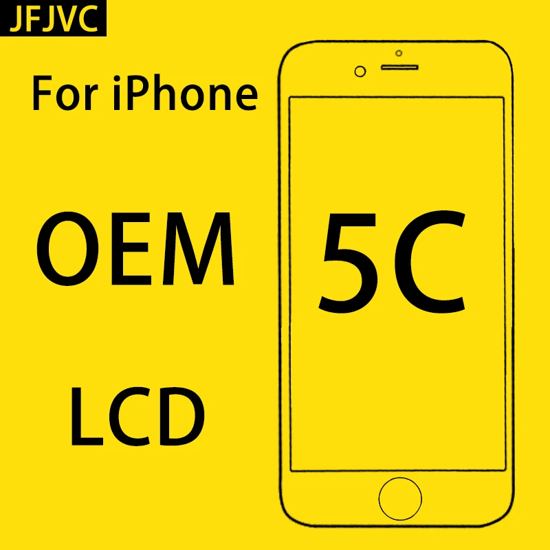 

10PCS/LOT OEM AAA Quality LCD Display For Apple iPhone 5C Touch Screen Digitizer Assembly Remplacement Parts Free DHL