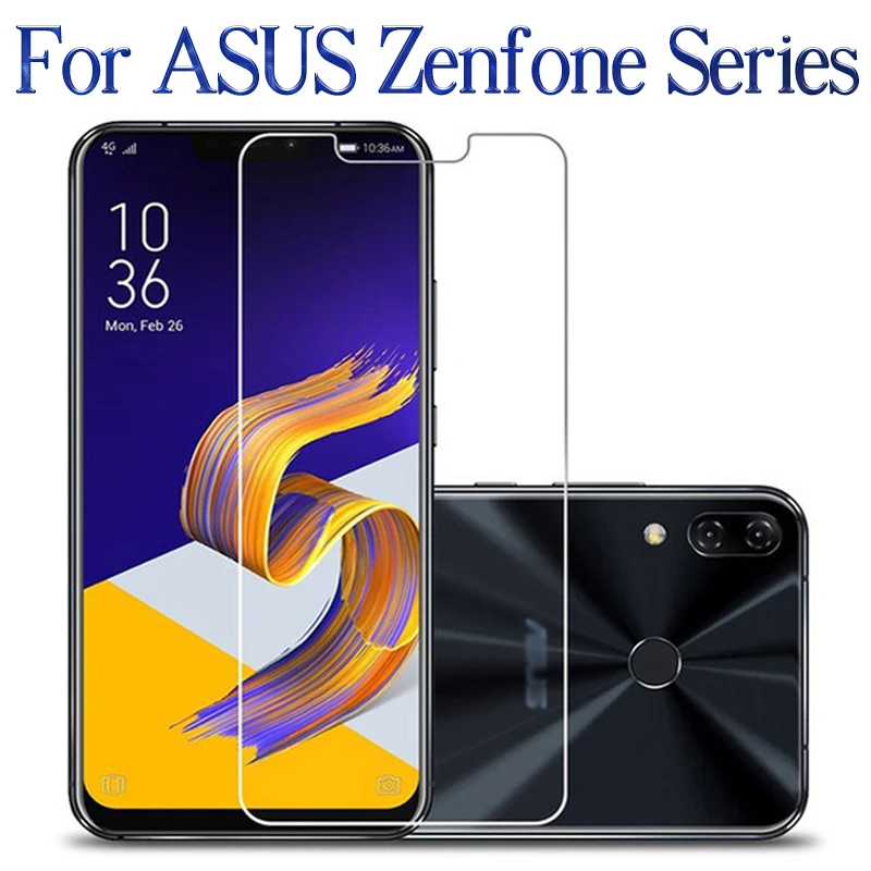 

Protective Glass For Asus Zenfone Max pro M2 ZB631KL Zb633KL 3 Max 4 MAX ZC554KL Screen Protector On 5.2 inch Tempered Glas Case
