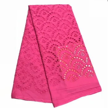 

Nigerian Lace Fabrics2018 African Swiss Voile Lace High Quality Hollow crocheted Swiss Voile Lace in Switzerland For WeddingJ176