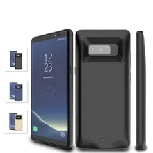 5500 mAh External Battery Power Bank Charger Case For Samsung Galaxy Note 8 Ultra Slim Thin Portable Backup Phone Cover Cases