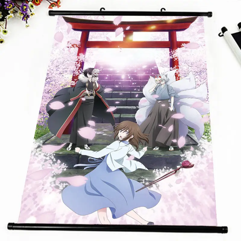 Аниме постер Kakuriyo no Yadomeshi Сексуальная настенная прокрутка печатная картина