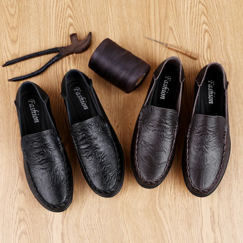 Fotwear/мужские лоферы на плоской подошве повседневная обувь мужская стильная без