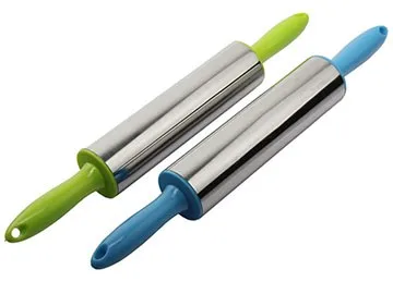 39 см ролик кухонный инструмент профессиональный полезный легко чистить нержавеющая сталь Скалка с пластиковой ручкой