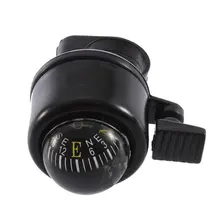 Практичный велосипедный металлический звуковой сигнал, горный велосипедный компас, велосипедный Звонок